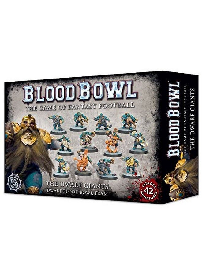 Games Workshop 99120905001" The Dwarf Giants Blood Bowl Team Game - Image 2