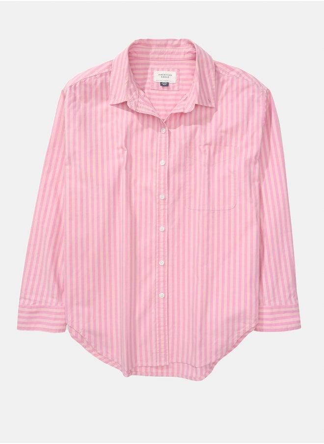 American Eagle - AE Oxford Button-Up Shirt - Image 1