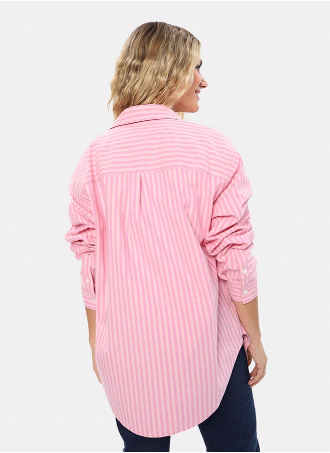 American Eagle - AE Oxford Button-Up Shirt - Image 1