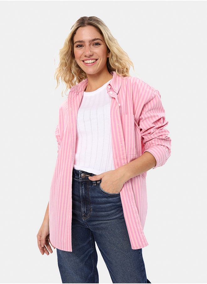 American Eagle - AE Oxford Button-Up Shirt - Image 1