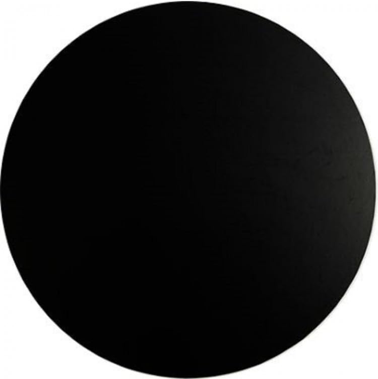 BAKERS 4U MDF Round Black Cake Board/Cake Base 10 Inch (Pack Of 10) Wooden Cake Server (Black, Pack of 10) - Image 1