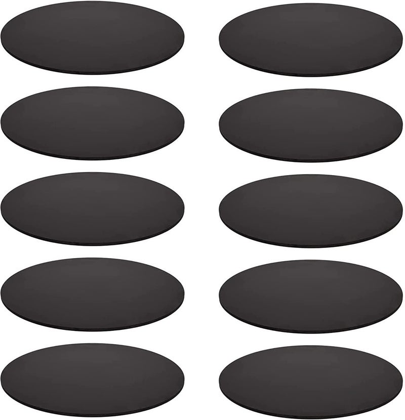 BAKERS 4U MDF Round Black Cake Board/Cake Base 10 Inch (Pack Of 10) Wooden Cake Server (Black, Pack of 10) - Image 2