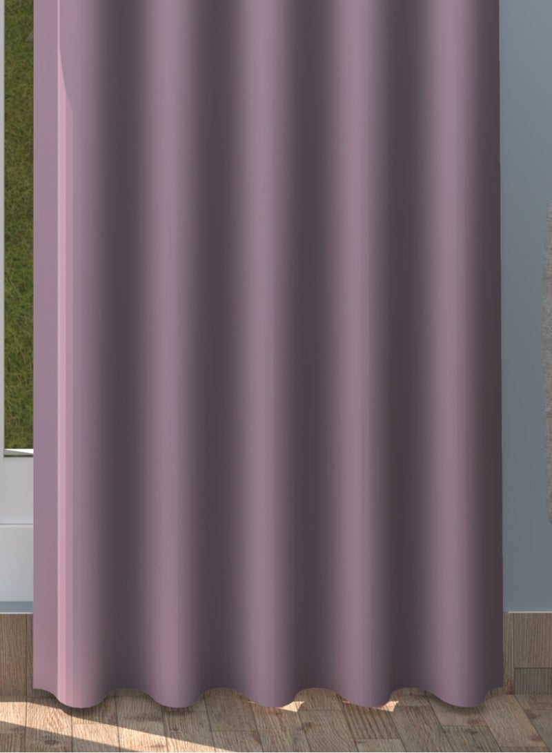 Amali  Amali Blackout Plain Curtains 274 cm x 127 cm - 2 Panels, 100% Polyester, Grommet Top, Thermal Insulated, Noise Reducing, Light Blocking  - Image 2