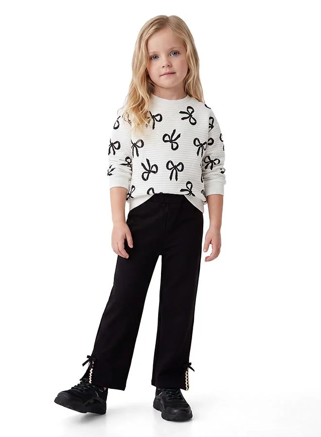 كوتون Wide Leg Trousers