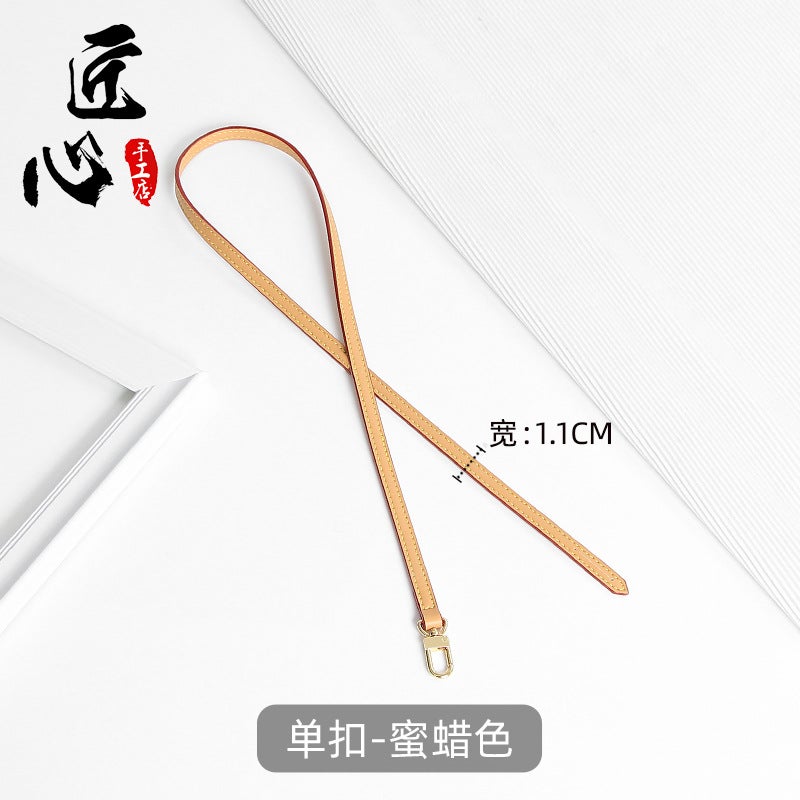 Suitable For Lv Old Flower Mahjong Bag Three-In-One Bag Strap Armpit Single Shoulder Strap Crossbody Accessories Replacement Thin Strap - Image 1