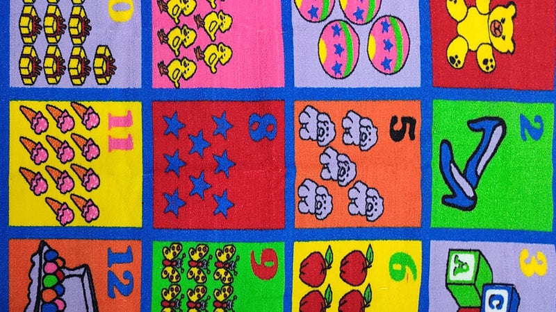 Status Contract Nylon Anti Skid 'Numbers Learning Children's Educational' Rug (Multicolour, 3 X 5 Feet), Rectangular - Image 4