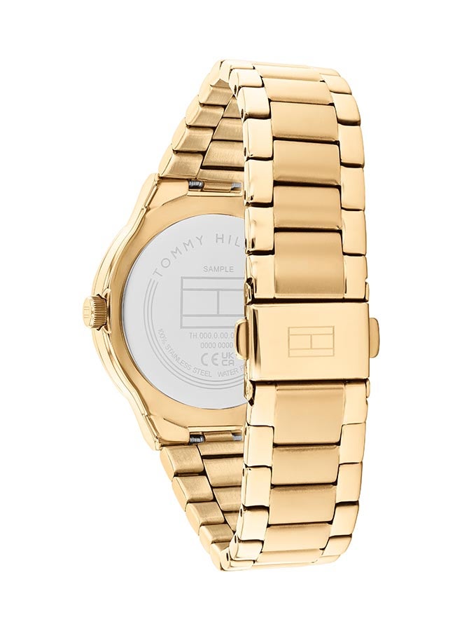 TOMMY HILFIGER ساعة يد نسائية من الستانلس ستيل بعقارب دائرية الشكل 1782725 - 36 ملم - Image 3