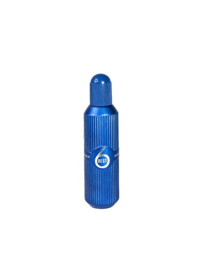 BEST 6 Royal Blue Intense & Evocative Leather Earthy Fragrance for Men | Eau de Toilette | 100 ml - Image 1