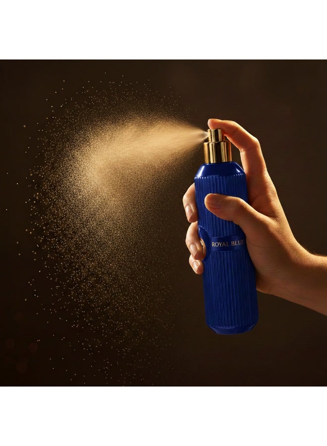 BEST 6 Royal Blue Intense & Evocative Leather Earthy Fragrance for Men | Eau de Toilette | 100 ml - Image 5