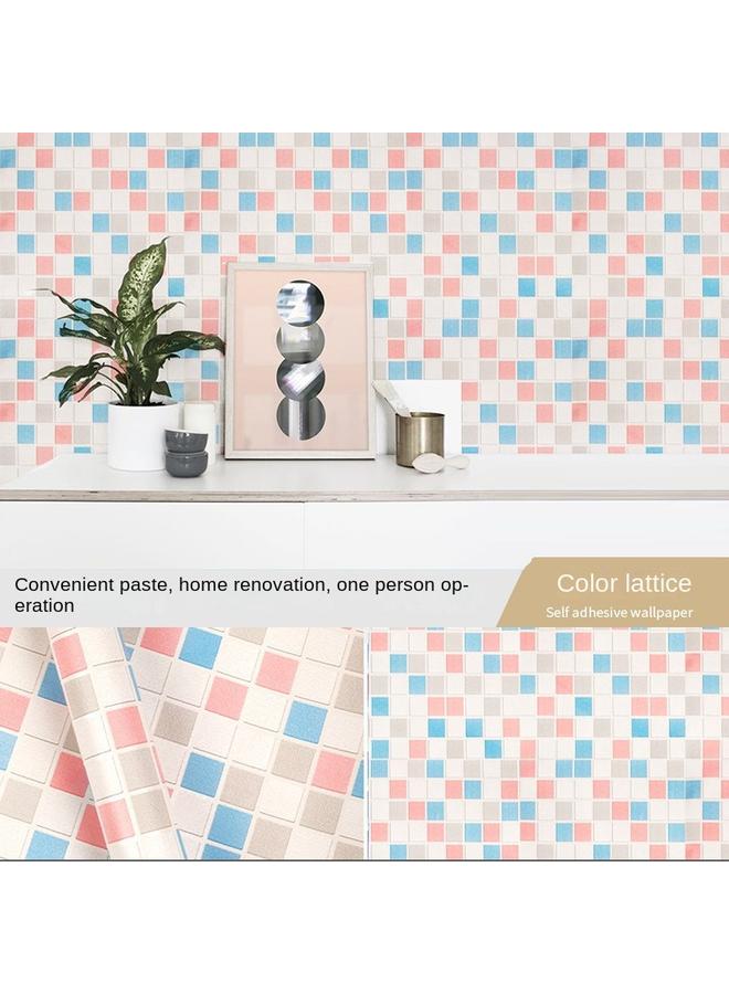 Bluejw Wholesale Kitchen Wallpaper Self Adhesive Surface Stickers Bathroom Moisture Proof Waterproof Mosaic Wallpaper For Toilet - Image 1