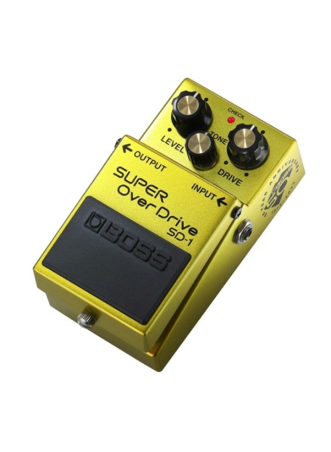 Roland Boss SD-1-B50A Super Overdrive Pedal 50th Anniversary