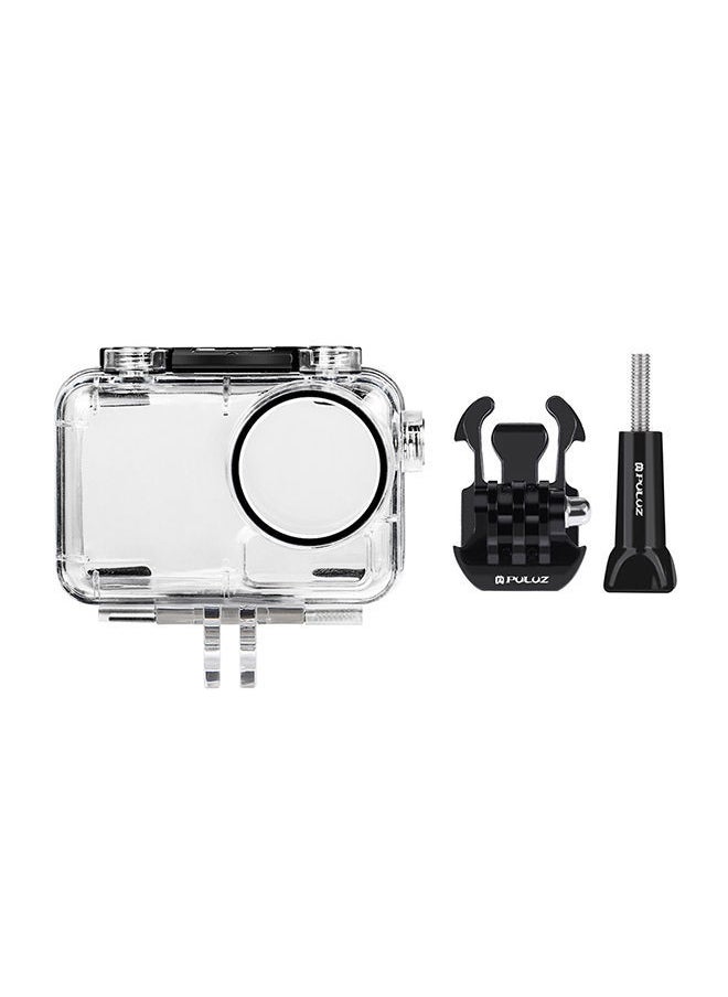 NIBEMINENT Waterproof Housing Protective Cover For DJI Osmo Acition Camera Transparent  - Image 2