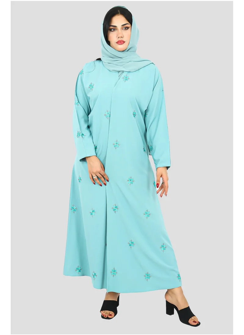 IKKXA Abaya AIK2018 Light blue