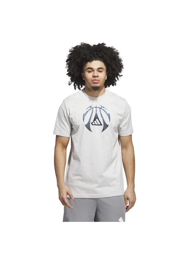 اديداس تيشيرت Millennium Hoops مطبوع