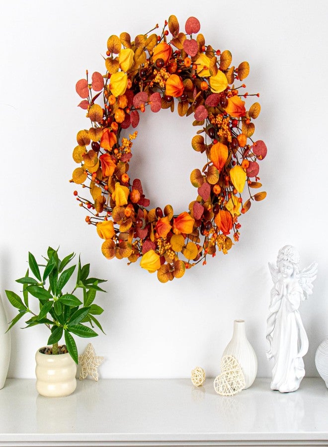 Yawwind Autumn Wreath for Door 22 inches - Image 4