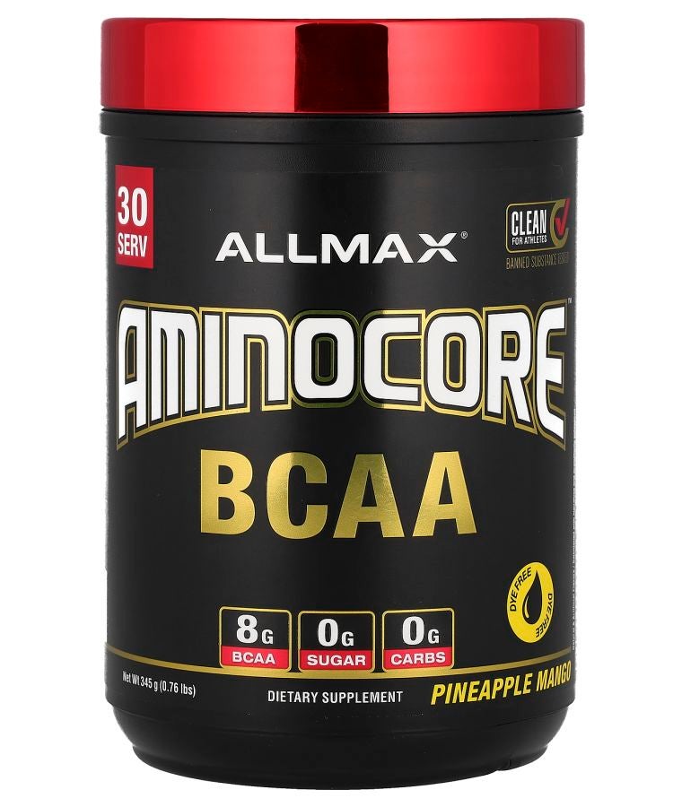 Allmax AMINOCORE™ BCAA Pineapple Mango 0.76 lbs (345 g)