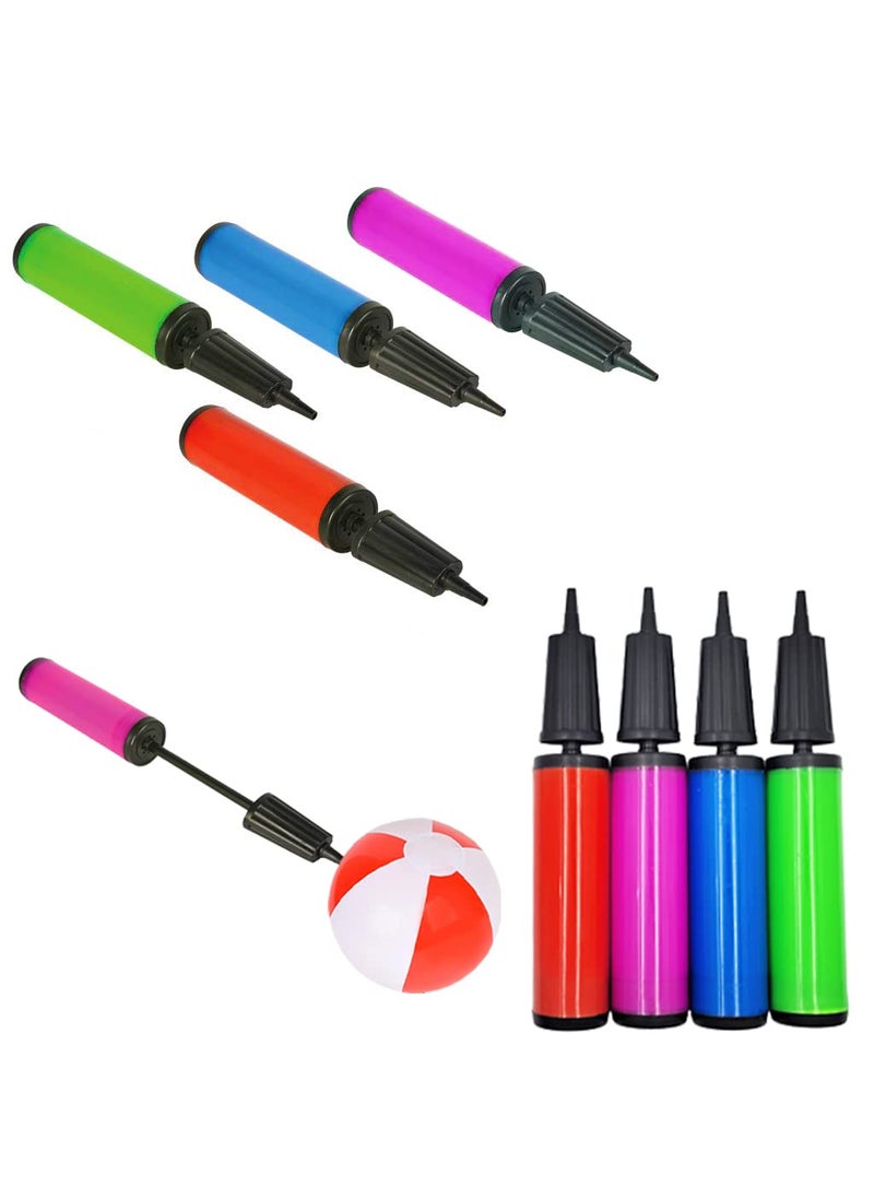 Chochkees Chochkees Sturdy Fast Inflator Air Pump for Balloons Hand Held 2 Way Dual Action 4Pack 