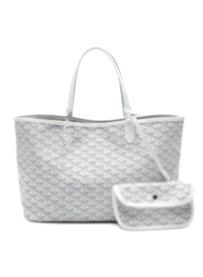 Printed Shopper Tote White Pendants Random - Image 2