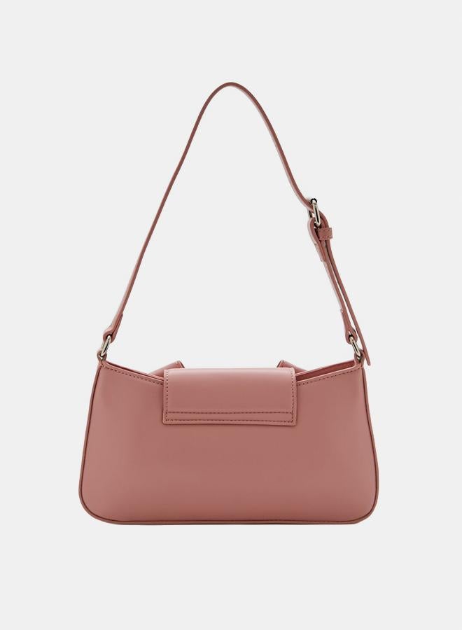 FOREVER 21 Faux Leather Bow Shoulder Bag  - Image 4