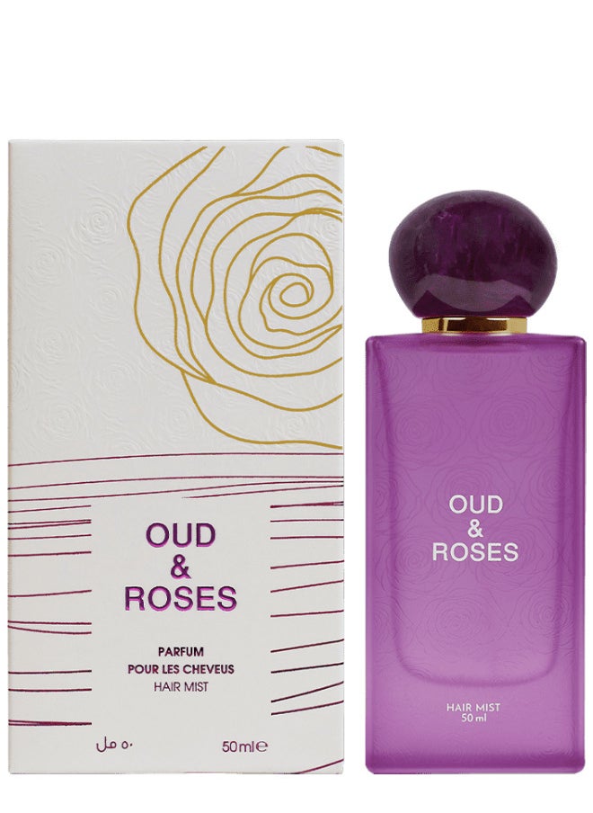 Ahmed Al Maghribi Oud And Roses Hair Mist 50ml  - Image 2
