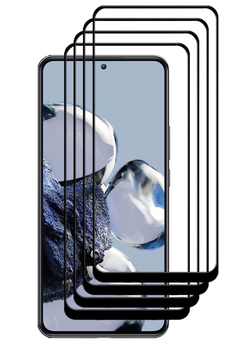 ACLIX 4 Pieces Antistatic ESD Dustproof Premium Quality High Definition Tempered Glass Screen Protector Designed For Xiaomi 12T Pro - Image 1