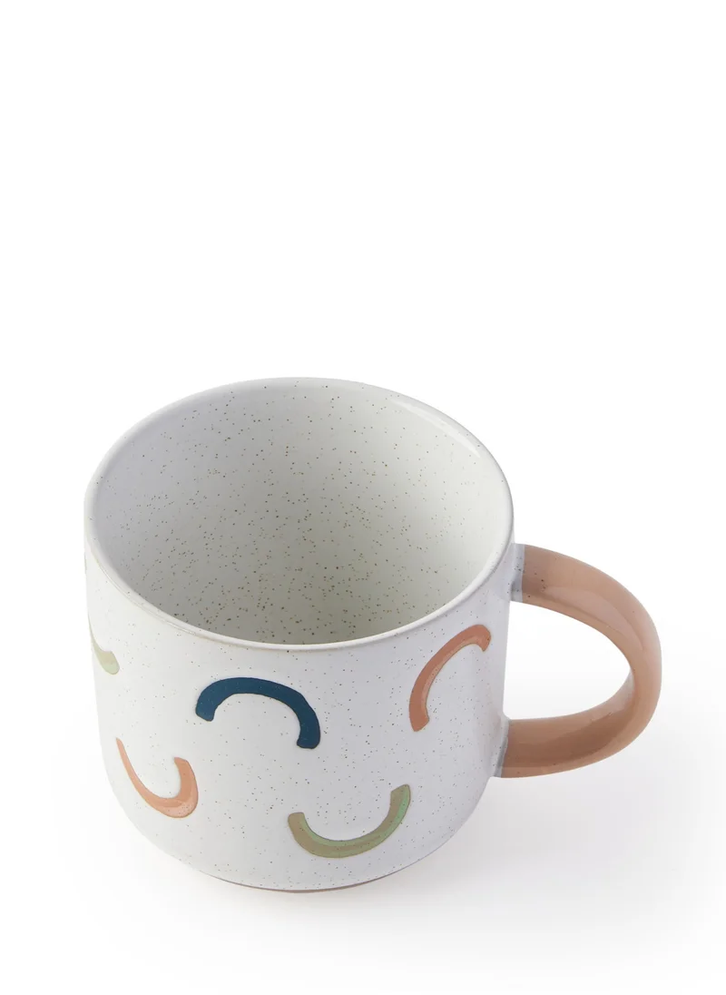 Prickly Pear Prickly Pear Pink Handle Rainbow Mug, 350ml - Vibrant Drinkware