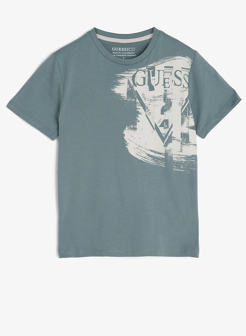 GUESS Youth Graphic Crew Neck T-Shirt
