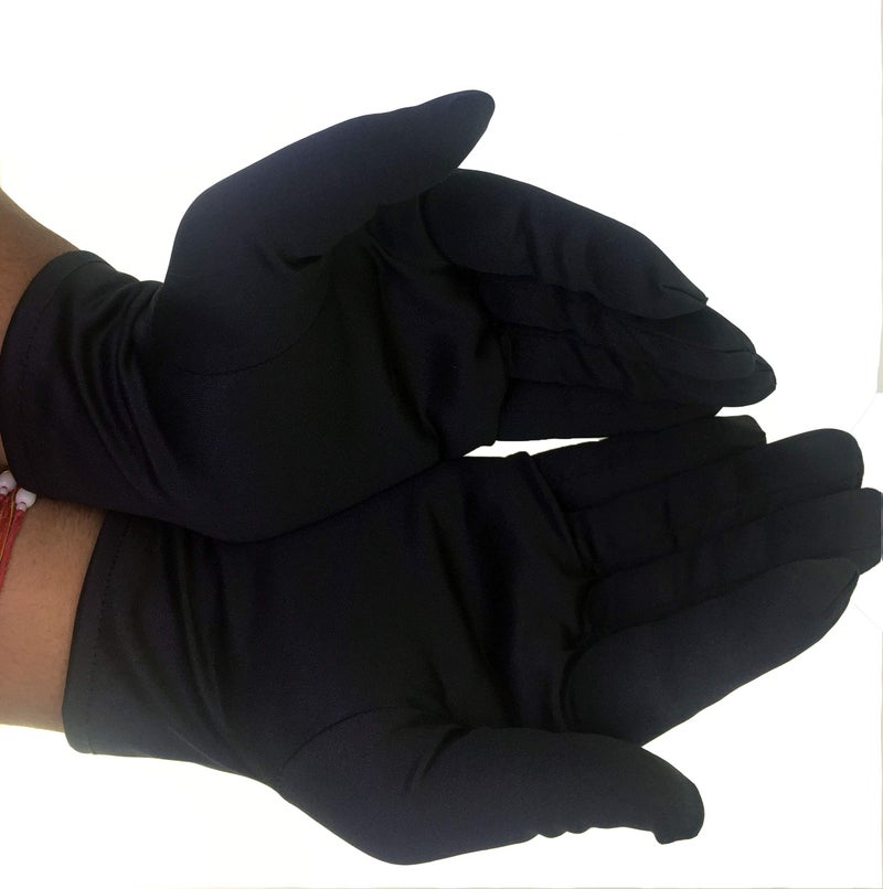 SWISSO Microfiber Gloves for Cleaning Purposes (Black, 9 inches) - Image 5
