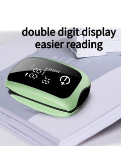 Sharpdo USB Rechargeable Digital Finger Pulse Oximeter Heart Rate Detector Finger Clip Pulse Oximeter Monitor Green  - Image 3