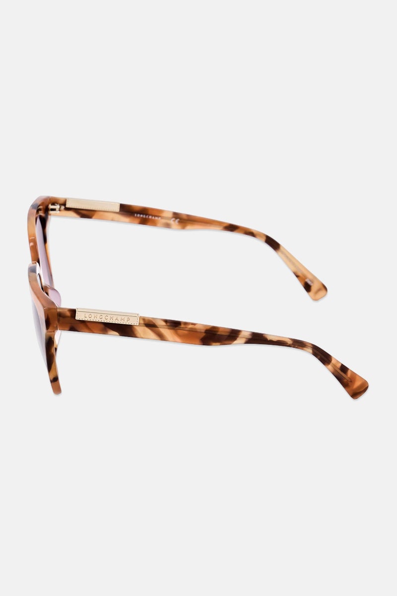 Longchamp Women LO644S Square Sunglasses, Multicolor - Image 4