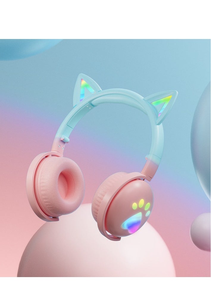 GULFLINK KE-28 Headphone Cute Computer Gaming Over Ear Wireless Headphones Bluetooth Headset  - Image 2