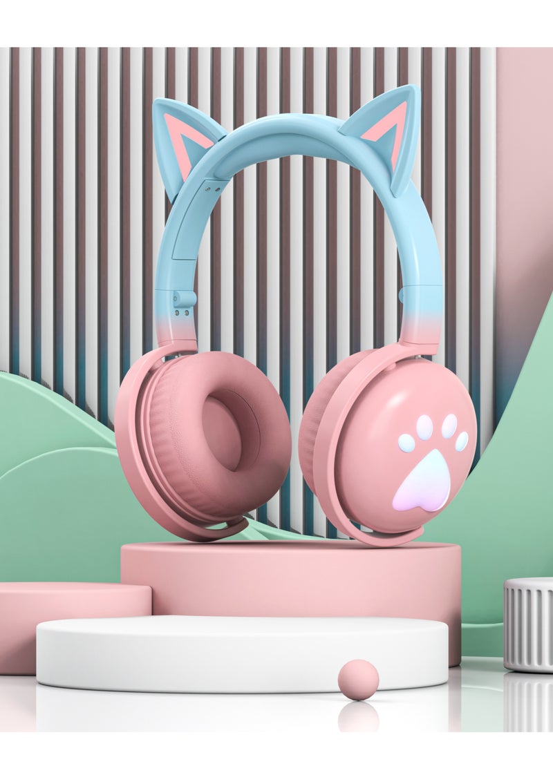 GULFLINK KE-28 Headphone Cute Computer Gaming Over Ear Wireless Headphones Bluetooth Headset  - Image 3