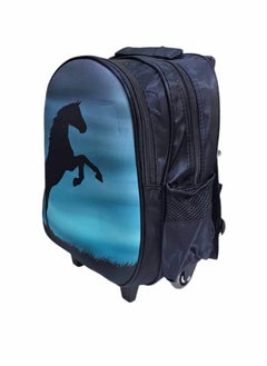 Generic School Backpack With Wheels  3 In 1 Size 15 Inches Back To School  - Image 3