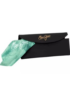 MAUI JIM Maui Jim Breakwall 422-02 Unisex Polarized Rectangular Sunglasses – 64 mm Lens Size  - Image 4