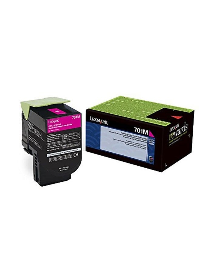 ™ 701M Return Program Magenta Toner Cartridge