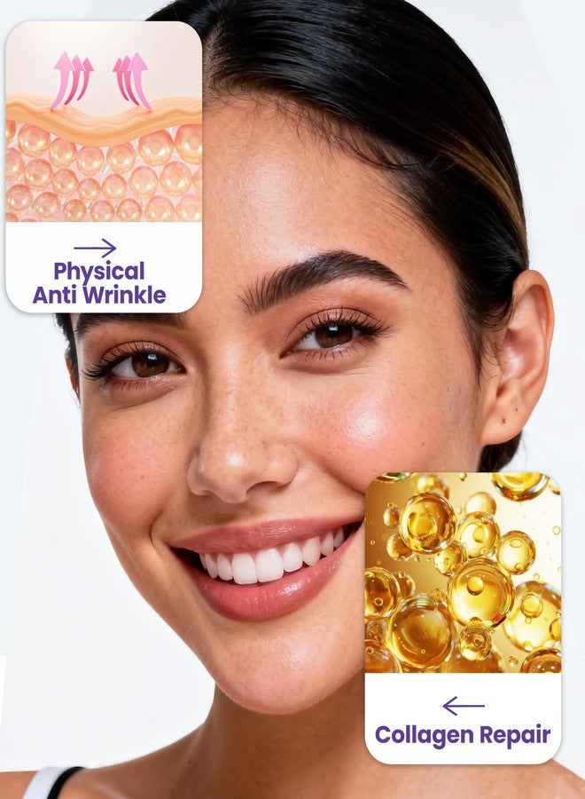 Sfuchin 125 Pcs/Roll Collagen Anti Wrinkle Patches - 2026 New Version Pre Cut Face Tape for Wrinkles Overnight, Smooth Fine Lines and Firm Lift Skin, Smile Line Forehead Eye Lip Multi Area Use - Image 2