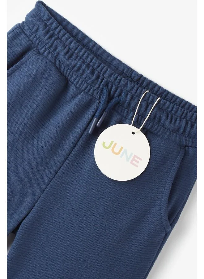 JUNE June Boy Textured Short Navy