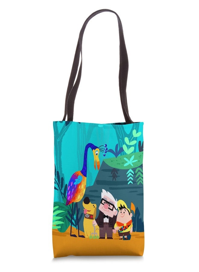 Pixar Disney and Pixar’s Up Carl Russell Dug Kevin Paradise Falls Tote Bag 16 inches - Image 1