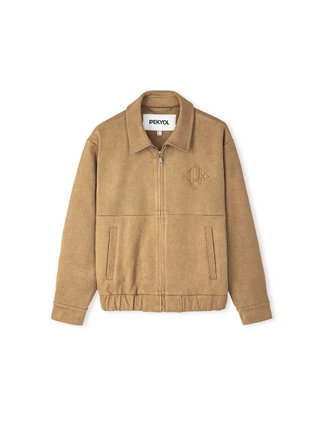 Ipekyol Faux Suede Bomber Jacket