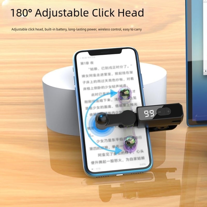 KASTWAVE 2025 New Auto Clicker for Smart Phone- with Adjustable Speed Control, Instant Clicker for Live Stream Likes, Social Media Tasks Phone, for Shopping Scrolling Game Video App Reward Task Play - Image 5