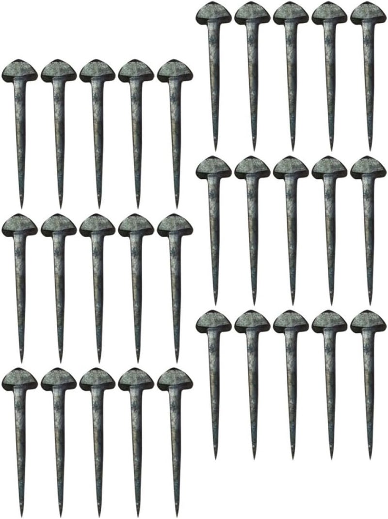 50pcs Iron Horseshoe Nails Sturdy Hoof Nails Stable Repair Tools for Equestrian Horse Tack Farrier Supplies - Image 1