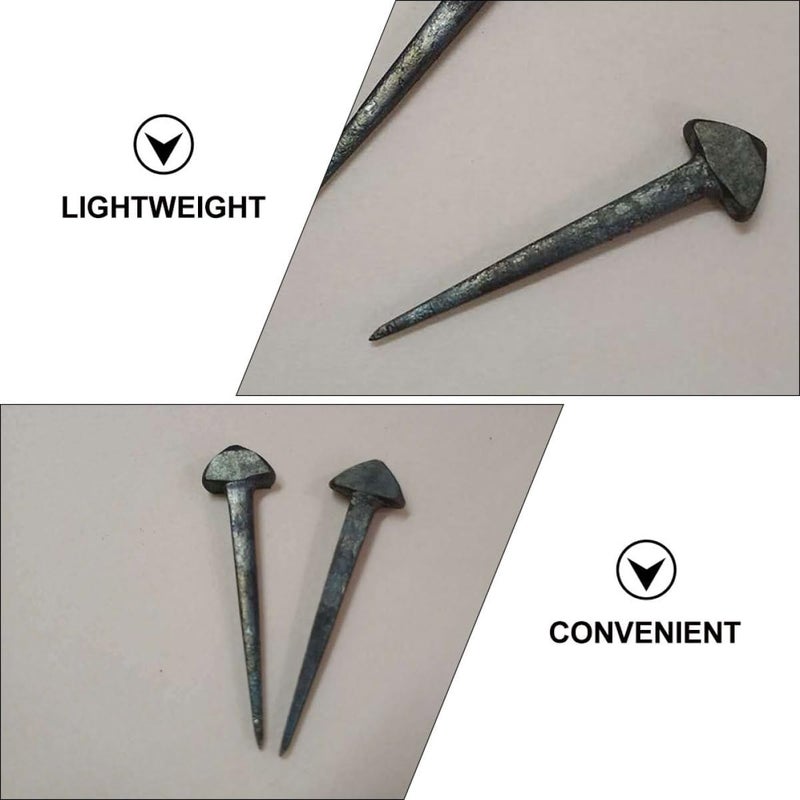 50pcs Iron Horseshoe Nails Sturdy Hoof Nails Stable Repair Tools for Equestrian Horse Tack Farrier Supplies - Image 3