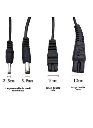 Direct Universal Charger Flashlight Miner's Lamp Headlight Charging Line Small Two Holes Large Round Hole Double Hole-Color:10MM Small Double Hole Charger - pzsku/ZBDFDAD948324AAE7A2E2Z/45/1746213914/b26332ef-fefe-42d8-8849-18493ea49c1f