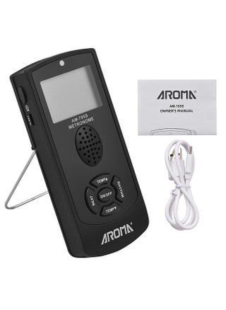Electronic Digital Metronome with 2.2-inch LCD Universal Electronic Metronome with Volume Tempo Beat Speed Control Human Voice On/Off Built-in Rechargeable Battery for Guitar Piano Violin Drum - pzsku/ZBDFDB5E1B016C943568EZ/45/_/1692069160/83e069d3-2f9f-45b2-8651-7001338c57c6