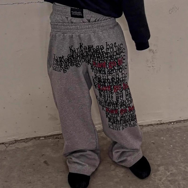 New Popular Green Code Series Printed Youth Single Waist Wide Leg Pants Sale - Image 2