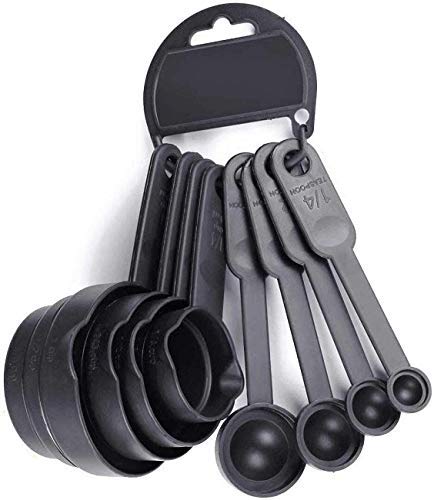 R Dabhi Cake Making Tools Set 4 Tools for Cake Decorating Ez Cake Decoration Pen 8pc Measuring Spoon and Cup 12 Pc Cake Decorating Tips and Piping Bag Silicone Spatula and Oil Brush - Image 5
