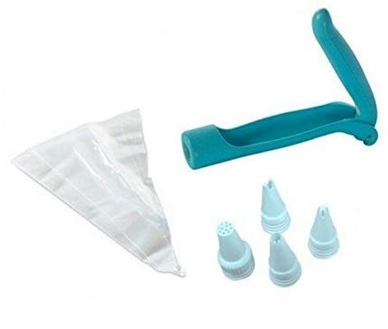R Dabhi Cake Making Tools Set 4 Tools for Cake Decorating Ez Cake Decoration Pen 8pc Measuring Spoon and Cup 12 Pc Cake Decorating Tips and Piping Bag Silicone Spatula and Oil Brush - Image 2