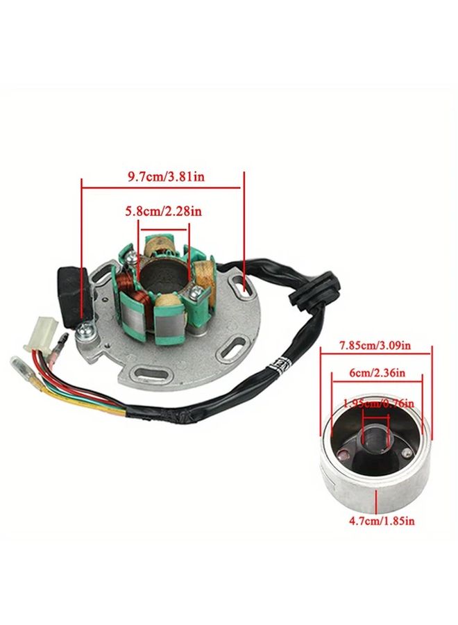 Motorcycle Stator Rotor High Speed Motor Kit 150cc 155cc Bottom Cover - Image 4