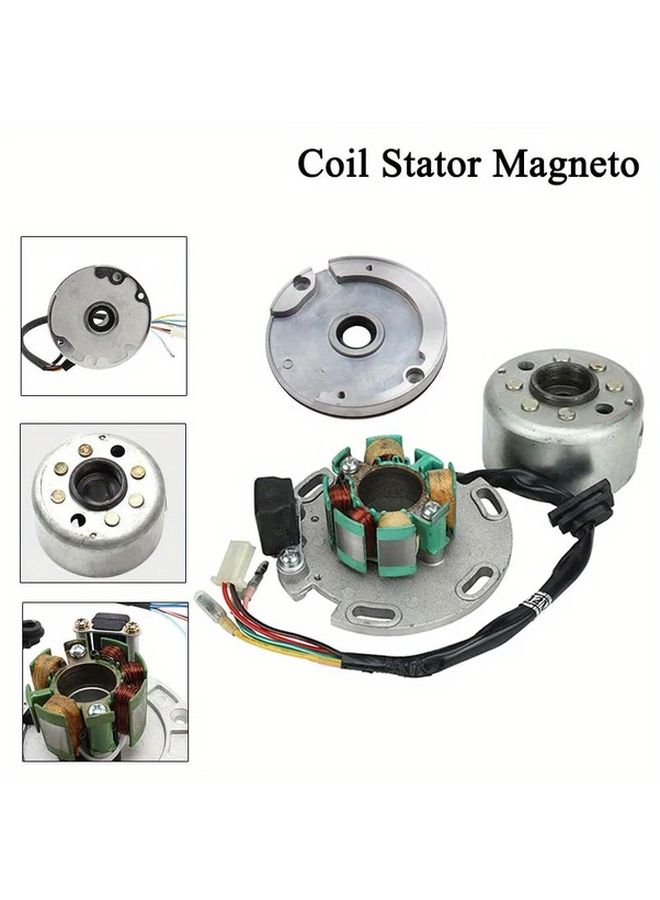 Motorcycle Stator Rotor High Speed Motor Kit 150cc 155cc Bottom Cover - Image 3