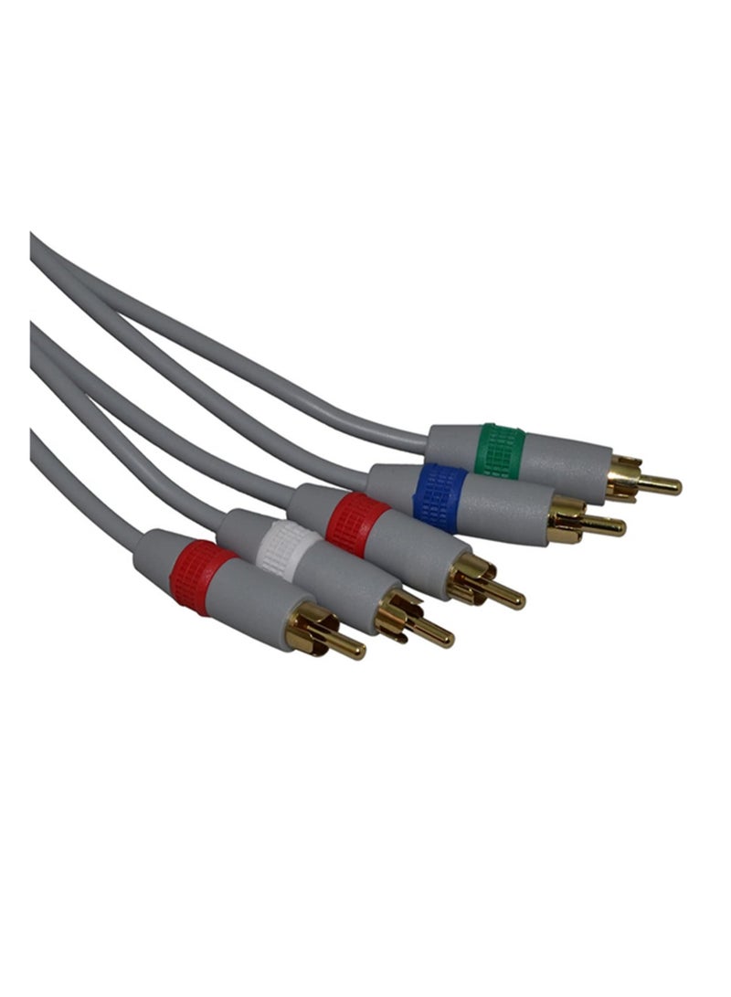 1080P Component Cable HDTV Audio Video AV 5RCA Cable Game Converter Adapter Cord Wire Extension Lines for Nintendo Wii Accessory - Image 2